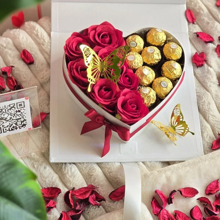 Butterfly Heart Box